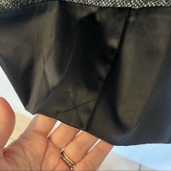 Tweed Black, white & Silver Dress Never Worn - Picture 6 of 8